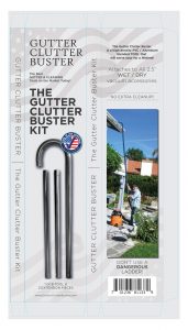 Gutter Clutter Buster gutter cleaning kit for two story homes
